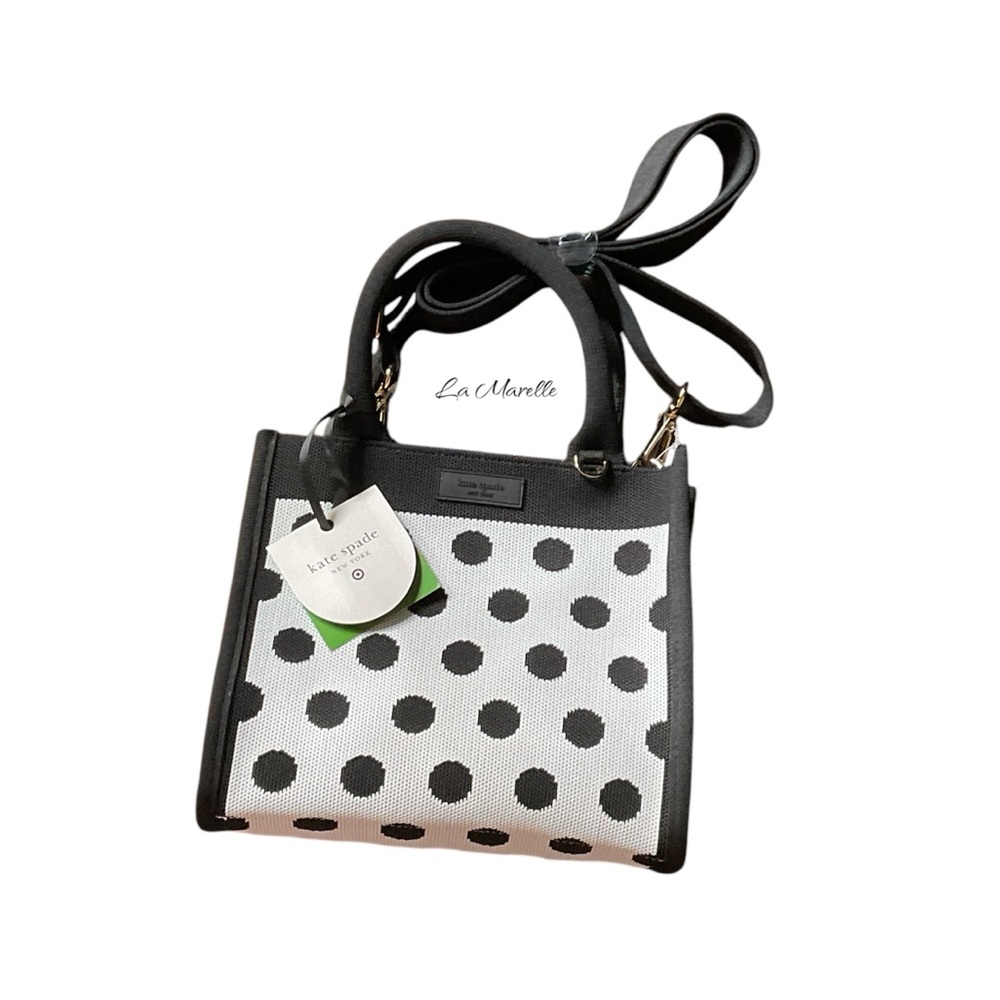 ♠️ Polka Dot Knit Crossbody Bag - Kate Spade New York x Target ♠️ - Picture 7 of 7